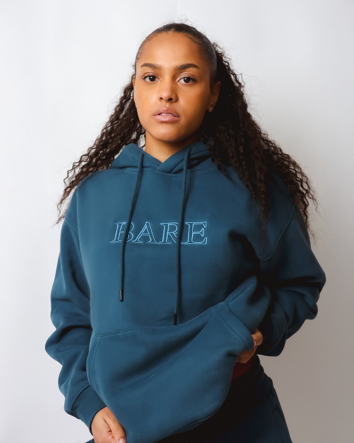 BARE Blue Hoodie