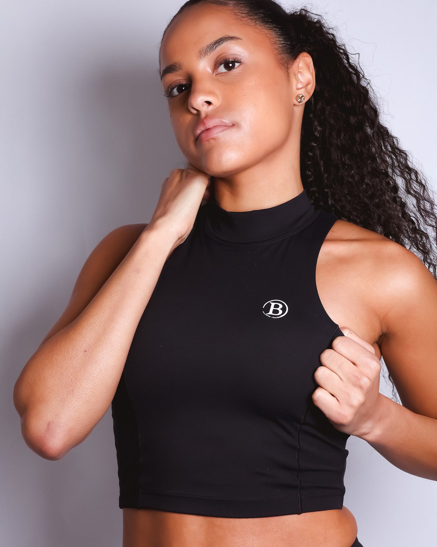 BARE Black Sport Top