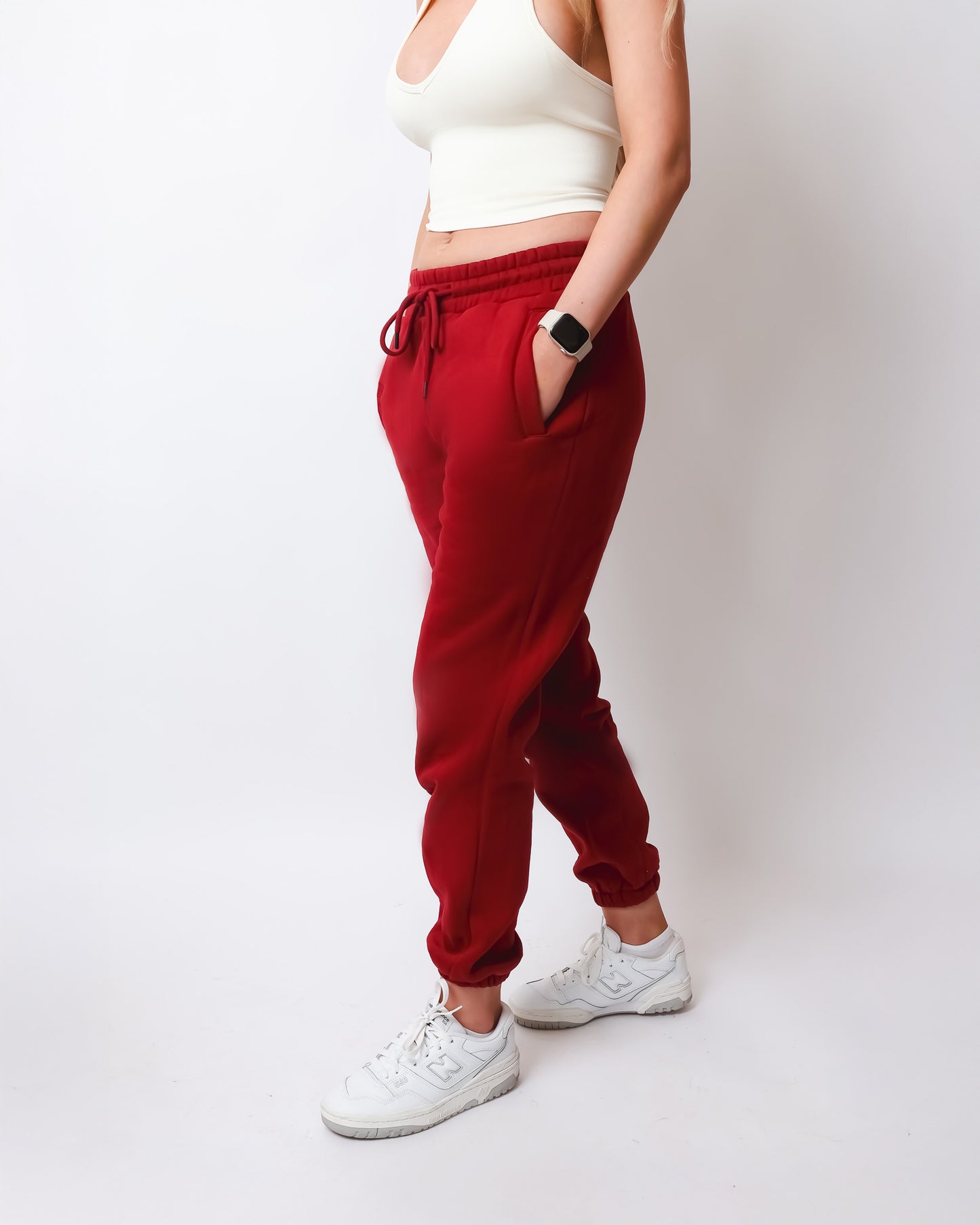 BARE Red Sweatpants