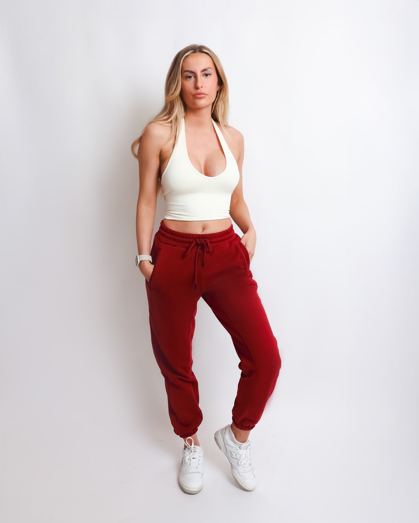 BARE Red Sweatpants