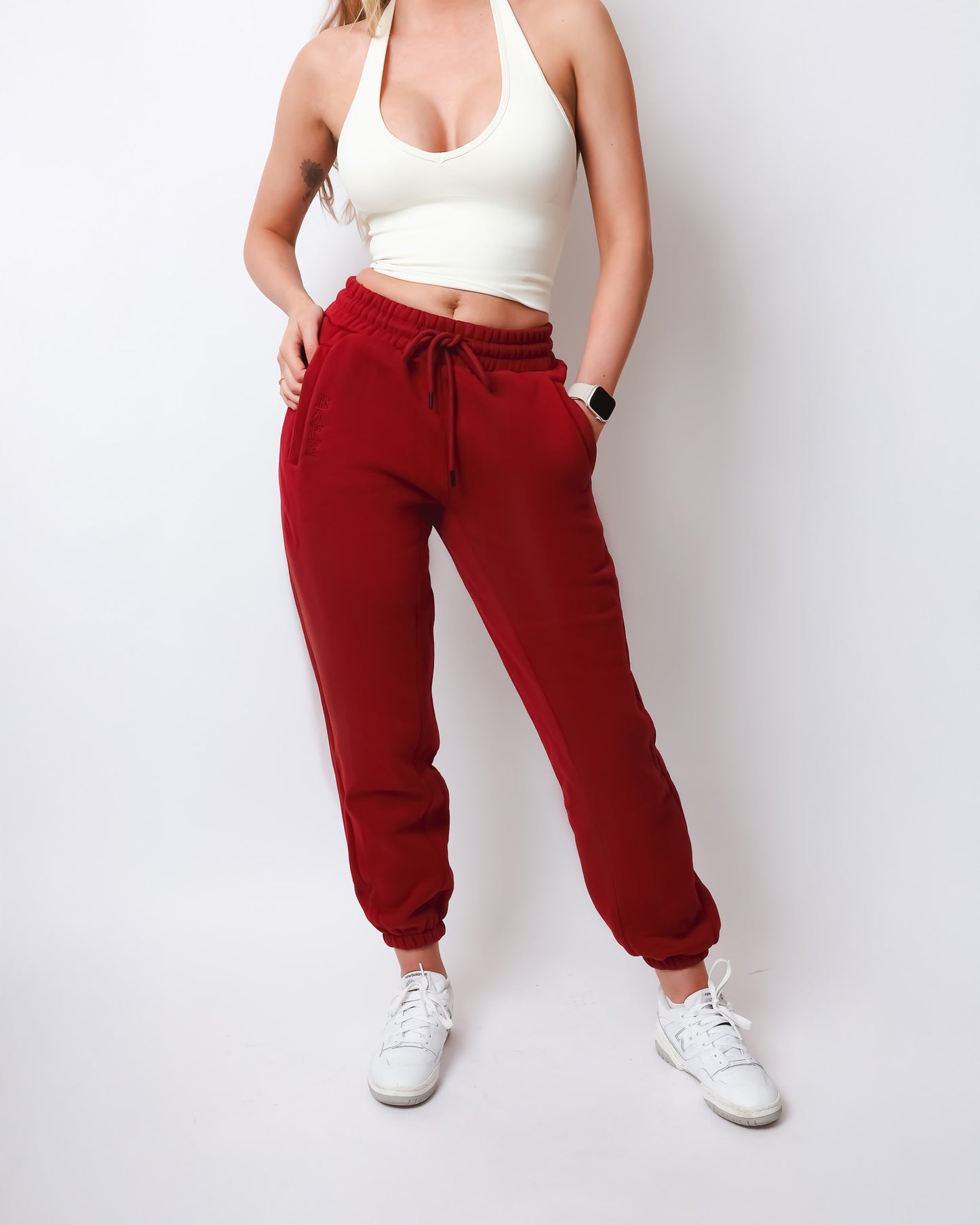 BARE Red Sweatpants