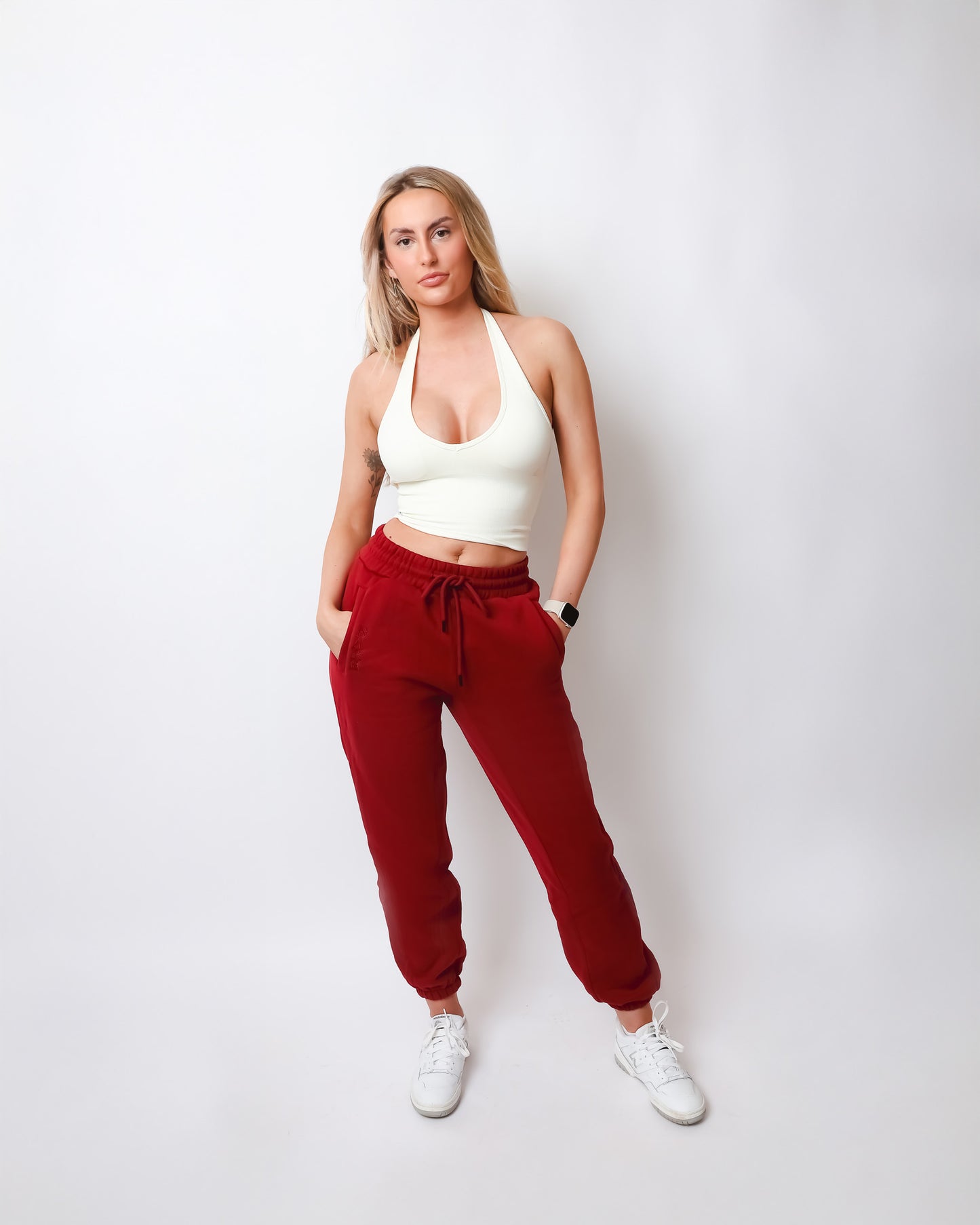 BARE Red Sweatpants